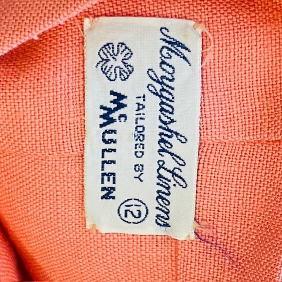 Vintage 1960's Jackie O Moygashel Irish Linen Skirt Suit Small - Picture 8 of 14